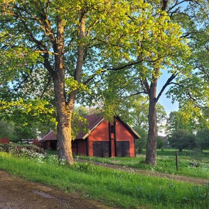 Klockstapelhuset - en del av gårdsmiljön